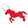 Открывалка для бутылок с рисунком лошади из алюминиевого сплава с брелком