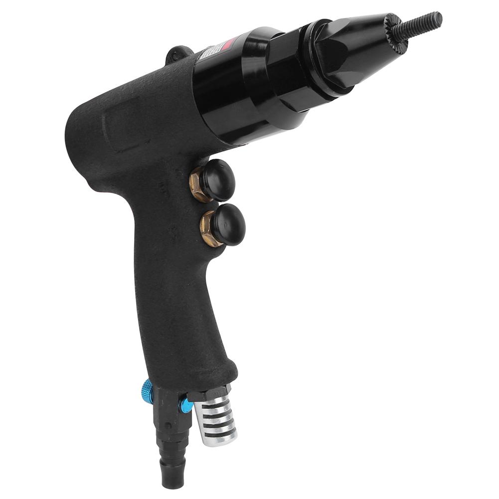Pneumatic Rivet Nut Gun Riveter M5M6 Thread Air Riveting Hand Power Tool 700rpm