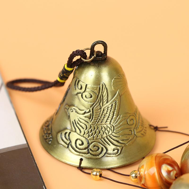 Большие уличные счастливые колокольчики для удачи, подвесное украшение для домашнего сада