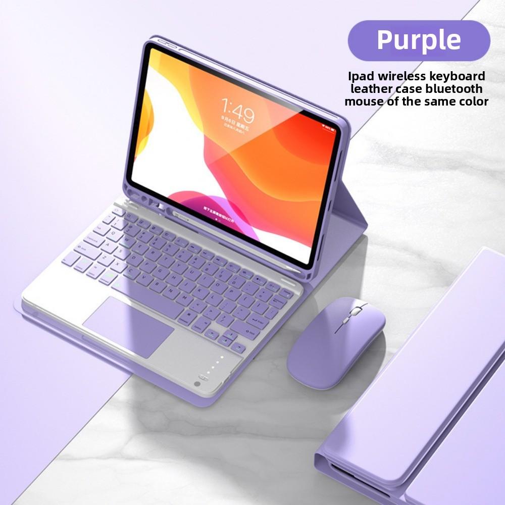 Bluetooth-клавиатура для iPad 10.2 Ультратонкая Беспроводная Air45 с защитным чехлом 10s