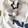 Cute Acrylic Charm Carabiner Climbing Buckle High Aesthetic Value Bag Pendant Creative Gift Keychain Backpack Handbook Decor
