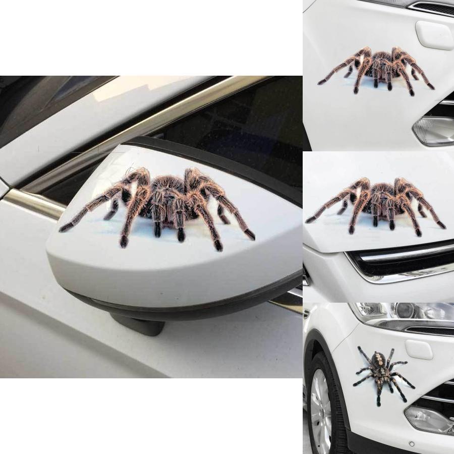 Премиальное качество 3D наклеек на автомобиль с крутыми дизайнами пауков для уникального украшения