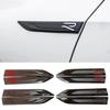 HAT1 2Pcs Fender Sticker for VW Volkswagen R RLINE Tiguan Touran Golf Polo BORA Passat B8 Jetta T-Roc Arteon Vehicle Body Side Bumper