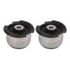 2 Pcs Rear Arm Push Trailing Control Arm Bushings 33321097009 for 3 SERIES E36 E46