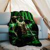 1pc Z-Zoro Theme Blanket - Digital Print, Polyester, Cozy for All Seasons, Perfect for Outdoor, and Travel