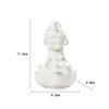 Mini Buddhism Figurine Statue Car Decoration Decorative Lifelike Resin Miniature Crafts Dolls Meditating Statue for Bedroom