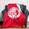 1pc Ajax FC Blanket, Gift, for Men and Women, Soft Blanket, Good for Sofa Bed Couch Travel, Lightweight Flannel Blanket