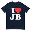 I Love Jb Heart Gift TShirt