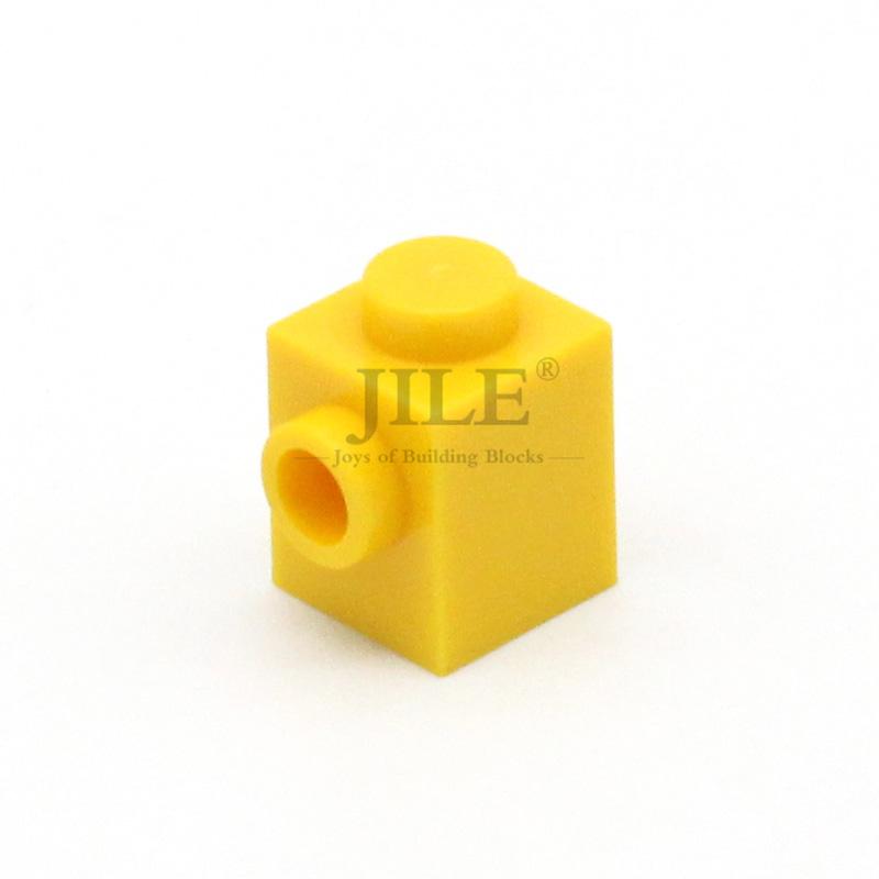 50 шт. Moc Креативный Кирпич Модифицированный 1x1 с 2 Отверстиями 87087 DIY Основы Просвещающие Строительные Блоки Классический Совместимый Сборные Детали