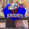 Knights Fashionable Automatic Opening/Closing Folding Umbrella. Portable and Foldable, Ideal for Gift, Travel, and Daily Use