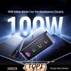 Ugreen Комплект 100 Вт GaN-зарядного устройства с 4 портами USB-C