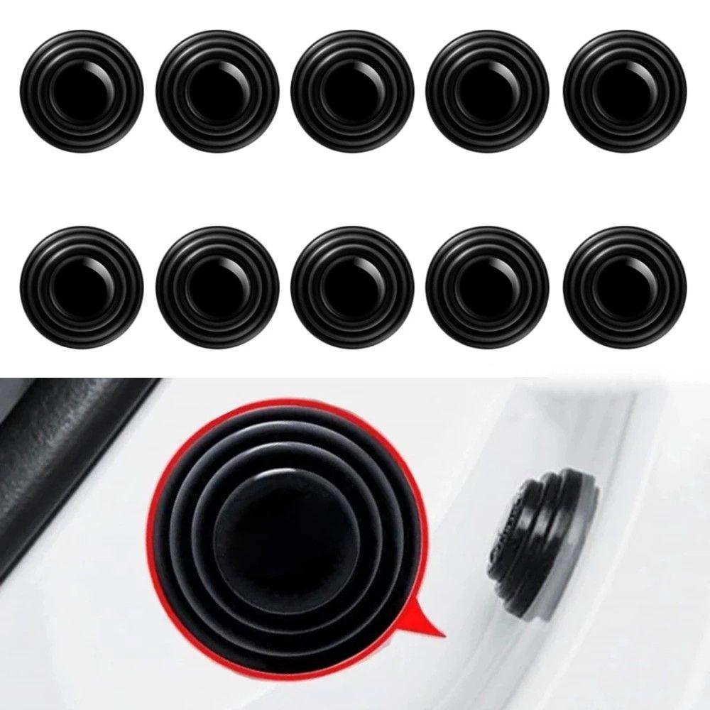 Door Silicone Pad Soundproof Shock Stickers Absorber Anti-collision Buffer Gasket Car Door Stickers