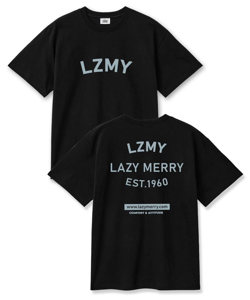 Leijimeli Lzmy Хлопковая оверсайз футболка с коротким рукавом, 20 шт., Черная