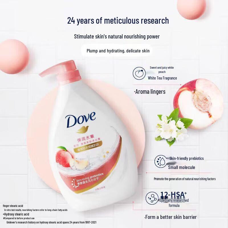 Dove Elastic & Moisturizing Body Wash