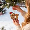 Yousheng Christmas 67 Acrylic Ornament Six Seven Gingerbread Ornaments Funny 67 Meme Xmas Tree Decorations for Holiday Party Decor