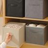 Folding Storage Cubes Clothes Storage Organizer with Handle Large Capacity