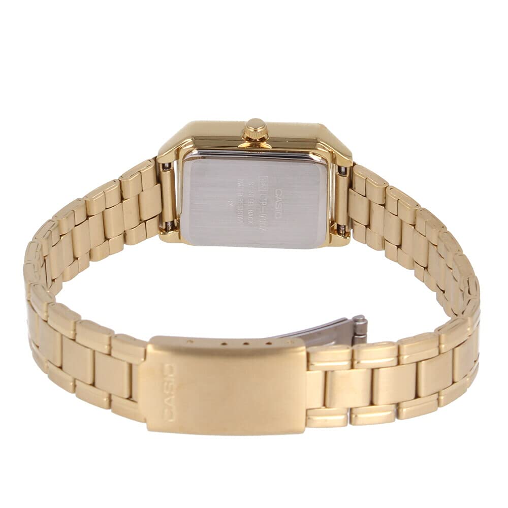 CASIO Casio Standard Analog Square Metal Watch Women's LTP-V007G-9B