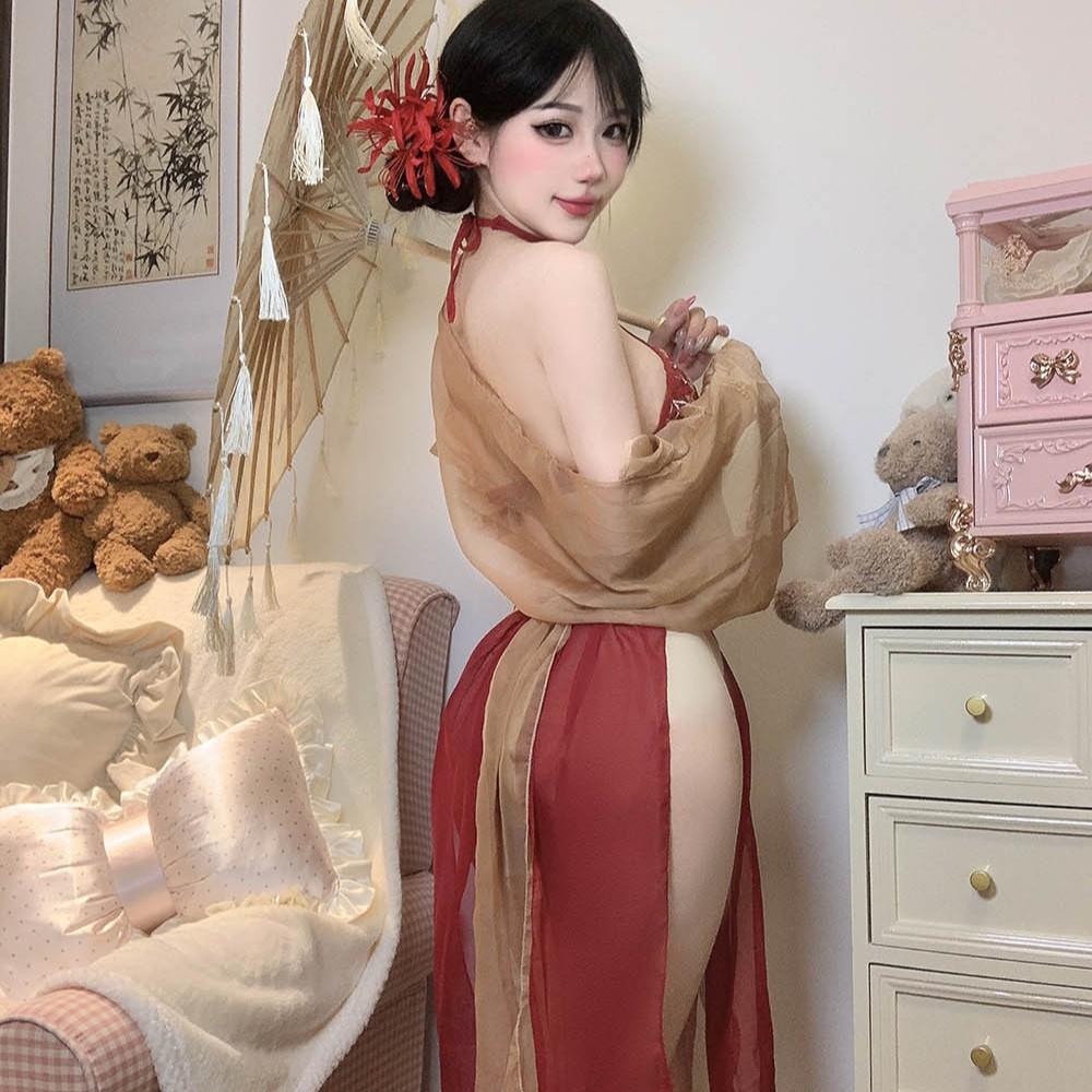 Nightly Fragrance Ancient Style Fairy Hanfu Sexy Pure Desire Passionate Sleepwear Sex Products Women's Lingerie