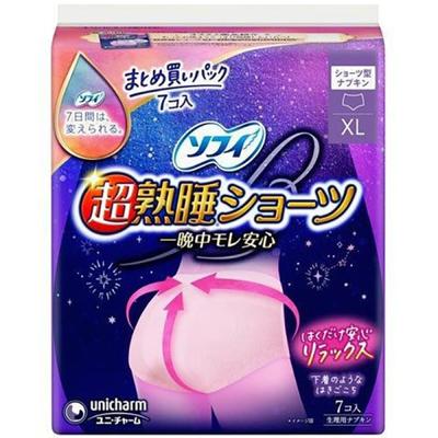 Шорты для сна Unicharm Sophie Ultra-Sleep XL, 7 шт., вечерние