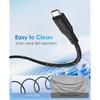 Magtame type c cable silicon material Magnetic attraction prevents tangling type-c cable PD60W fast charging ctoc cable 480Mbps data transfer
