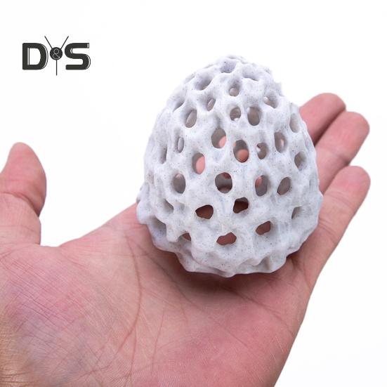 Убежище для креветок в виде купола Аквариум Пещера для разведения креветок Среда обитания для петушек Укрытия для аквариумов Аксессуары для маленьких рыбок Гуппи Укрытие Отдых