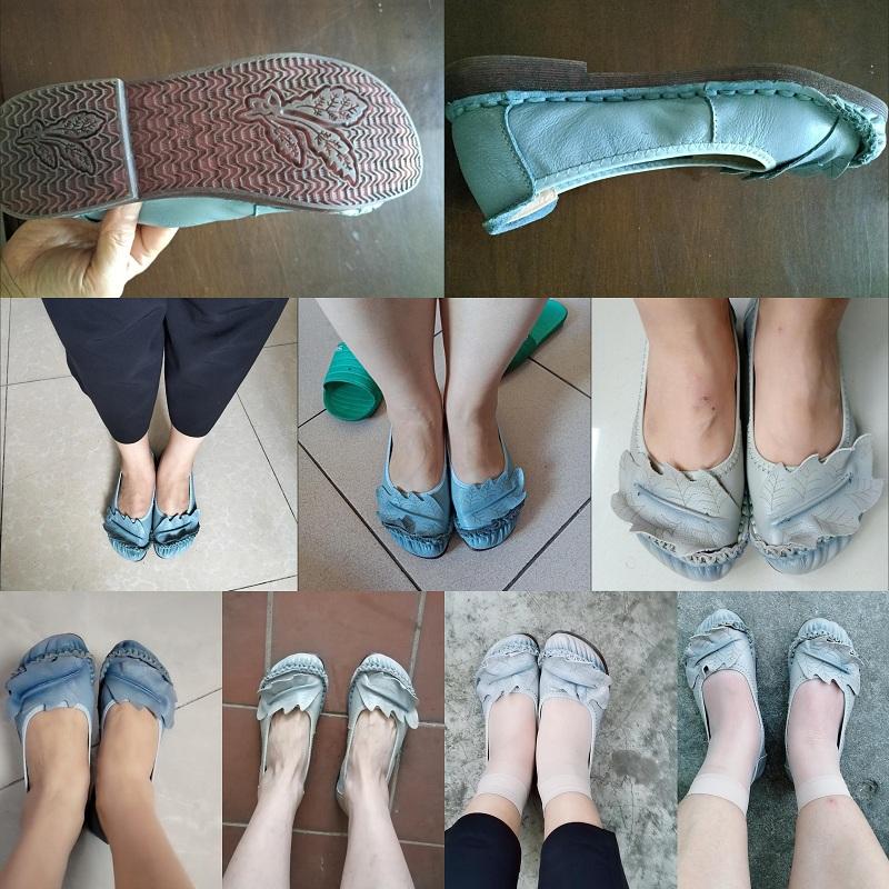 Красные дизайнерские туфли Mom Shallow Loafers 2024 Oxford Flats из натуральной кожи Мокасины Женские туфли для женщин Комфортные лоферы на плоской подошве