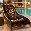 Custom Text Athletic Bilbao FC Print Beach Towel Large Towel For Home Bathroom Beach
