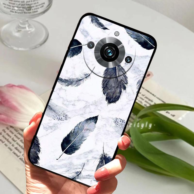 Чехол для Realme 11 Pro Plus Силиконовый Ударопрочный Мягкий ТПУ Чехол для Телефона Для Realme 11 11Pro+ 5G Funda Realme11 Pro Capa Мультяшный