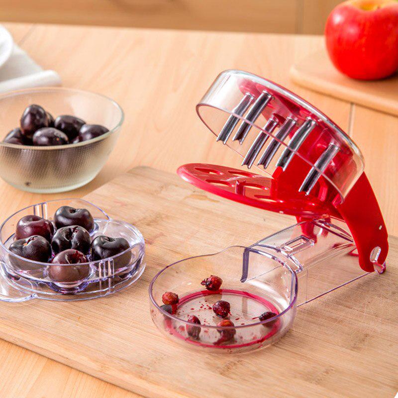 1PC Cherry Pitter Stone Remover Seed Separator Remove Cherry Bones Fruit Corer Olive Pits Fruit Tools Kitchen Gadgets