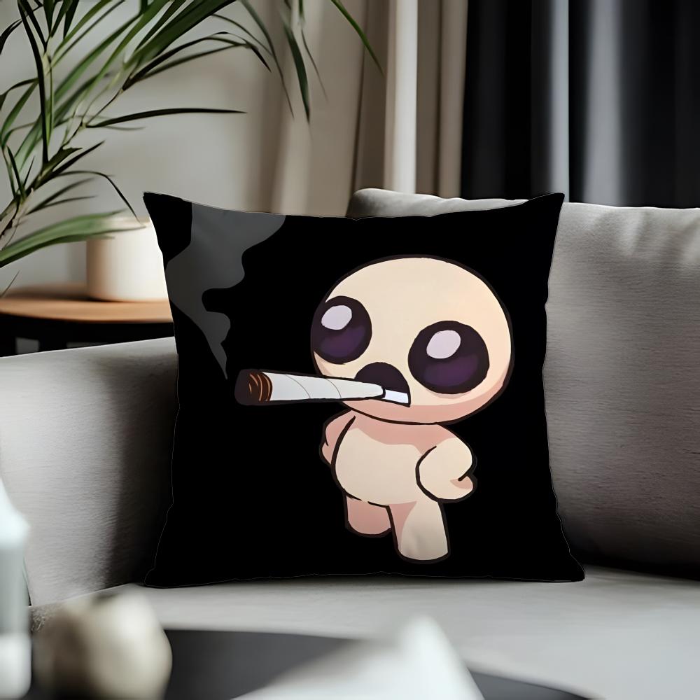 Горячая Наволочка для Подушки The Binding of Isaac Пыленепроницаемая Наволочка Невидимая Молния Шелковистый Короткий Плюш Чехол на Подушку Дивана