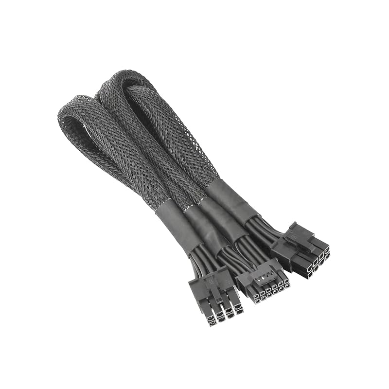 Thermaltake PCIe 5.0 GPU совместимый 12V HPWR разъем в оплетке кабель AC-063-CN1NAN-A1 PS1216