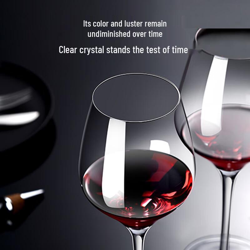 FANKAQI Premium Crystal Red Wine Glass & Decanter Sets
