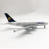 Германия Deutsche Lufthansa A380 Модель самолета из твердого металлического сплава 20 см Модель-симулятор Авиамодель Набор игрушек Игрушечный самолет Для