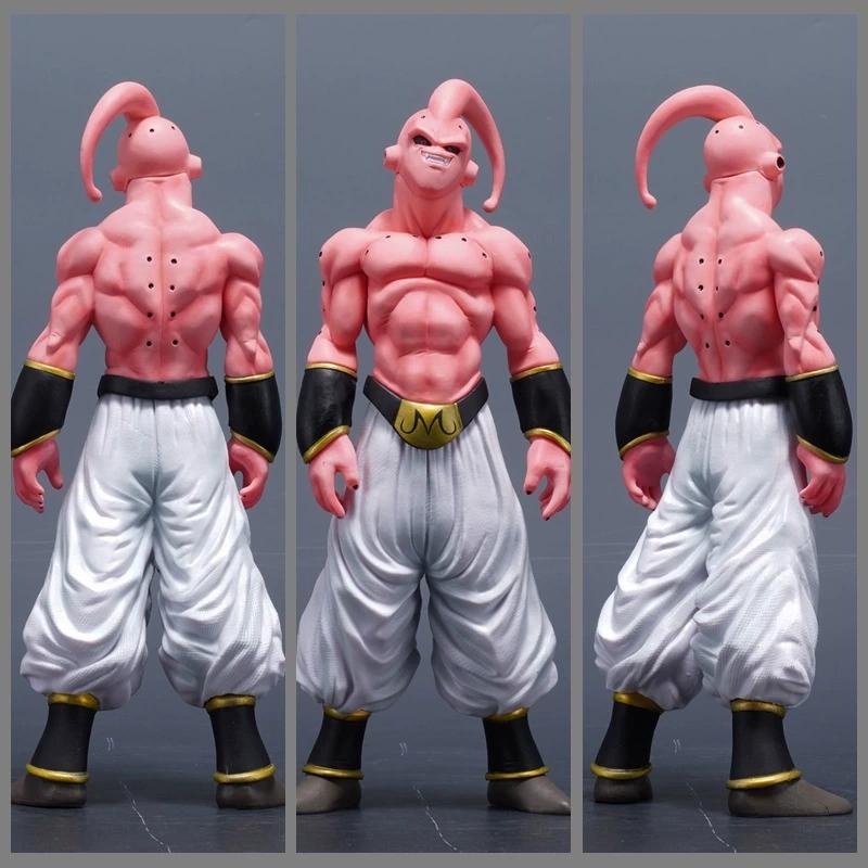 27cm Fateful Showdown: Majin Buu Standing Posture Model Action Figures Pvc Chassis Desktop Ornament Static Statue Collect Gifts