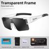 WEST BIKING Large Frame Cycling Polarized Glasses Bike Photochromic Outdoor Sunglasses Fit Over Myopic Goggles Bicycle Accessory