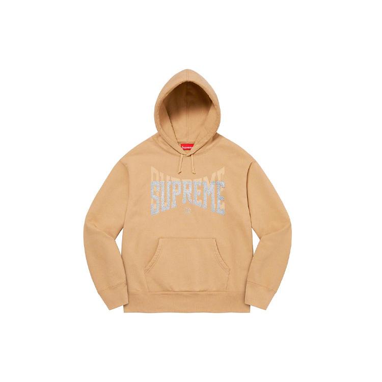 Supreme Толстовка с капюшоном и стразами SUP-FW22-172