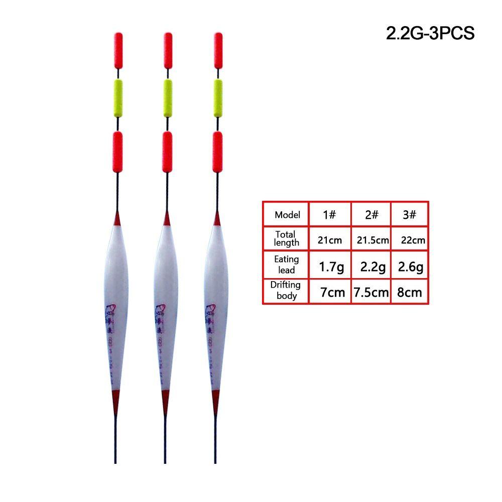 50PCS Sea Fishing Fishing Floats Workmanship Fishing Tackle Ice Fishing Accessory