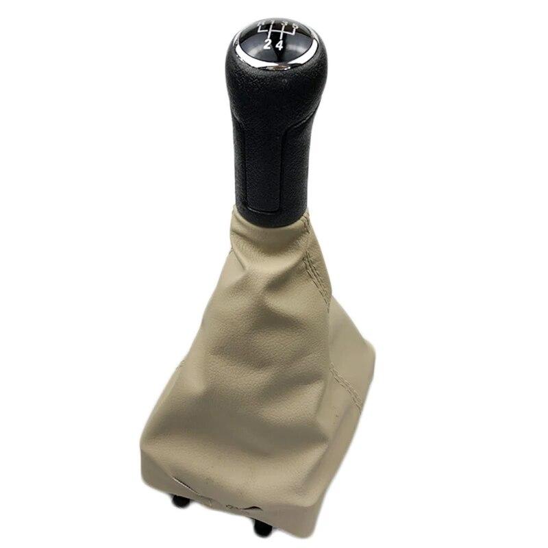 Для VW Polo 9N 9N2 2002 2003 2004 2005 2006 2007 2008 2009 2010 Sedan 5/6 Speed Gear Shift Knob Gaitor Leather Cover Bag Cover Case