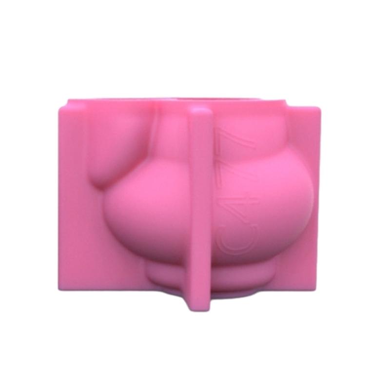 Abstract Art Silicone Vase Mold Unique Decorative Pen Holder Molds Reusable Abstract Art Vase Resin Mold Minimalist Mold