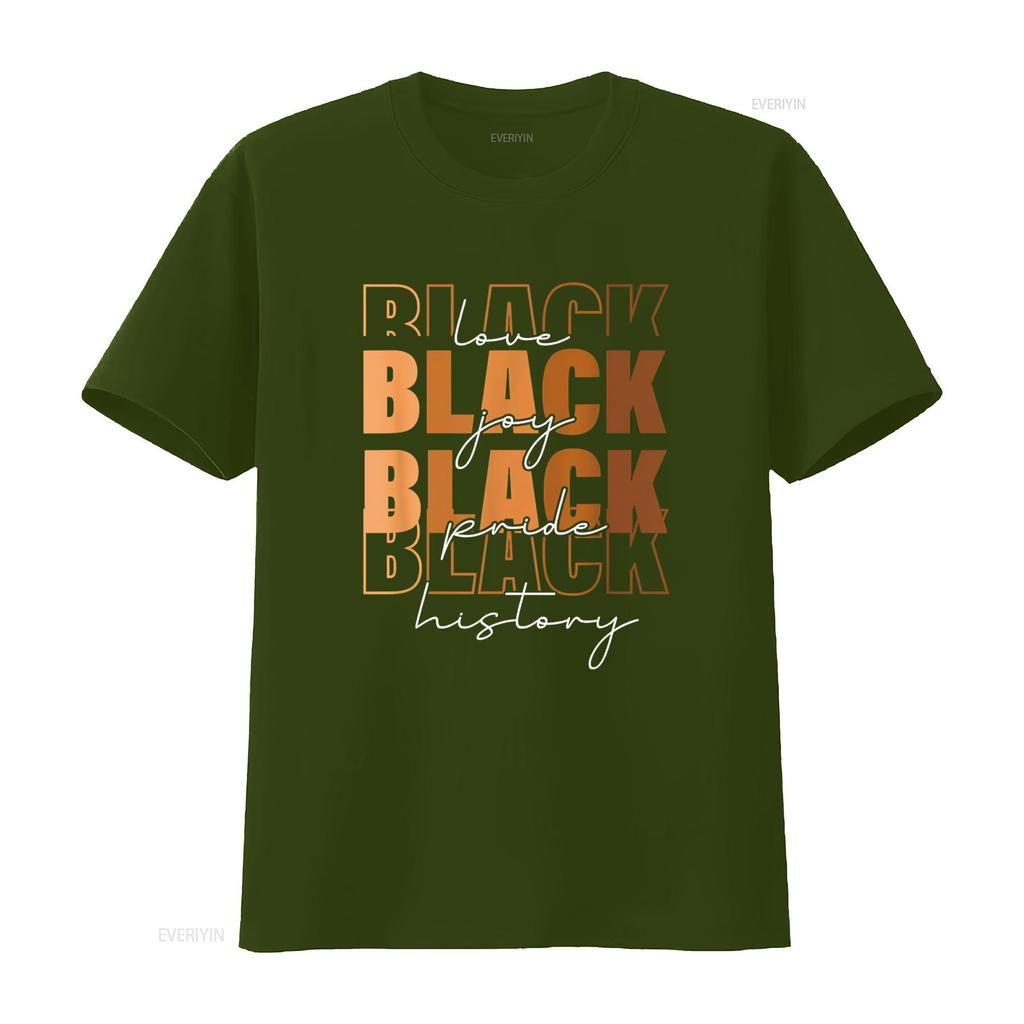 Black Women History Month Retro T Shirt vintage Washed homme Breathable Comfortable Stylish Stretched streetwear Slightly