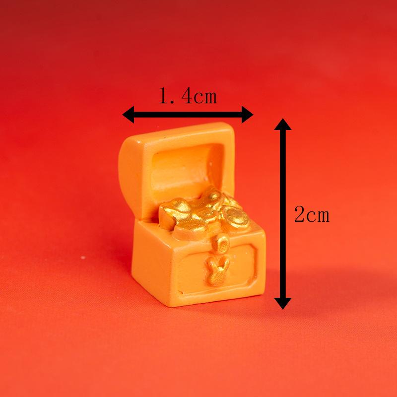 Микро Ландшафтное украшение Милый мультяшный новогодний кролик Подарок Кролик Смоляное украшение