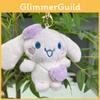 Plush Pink Adorable Bunny Keychain 10cm Soft Cute Stuffed Animal Gift With Chains Colorful