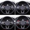 Для VW Golf 7 7.5 GTI MK7 GTE GTD RLINE Volkswage Polo Scirocco Jetta GLI рулевое колесо автомобиля подрулевые переключатели удлинитель рычага переключения передач наклейка