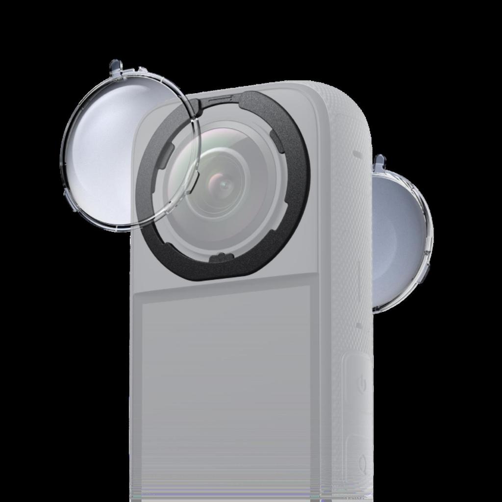 Для Insta360 X3 Стандартные съемные защитные крышки для объектива Insta 360 X3 Защита объектива Аксессуары 4