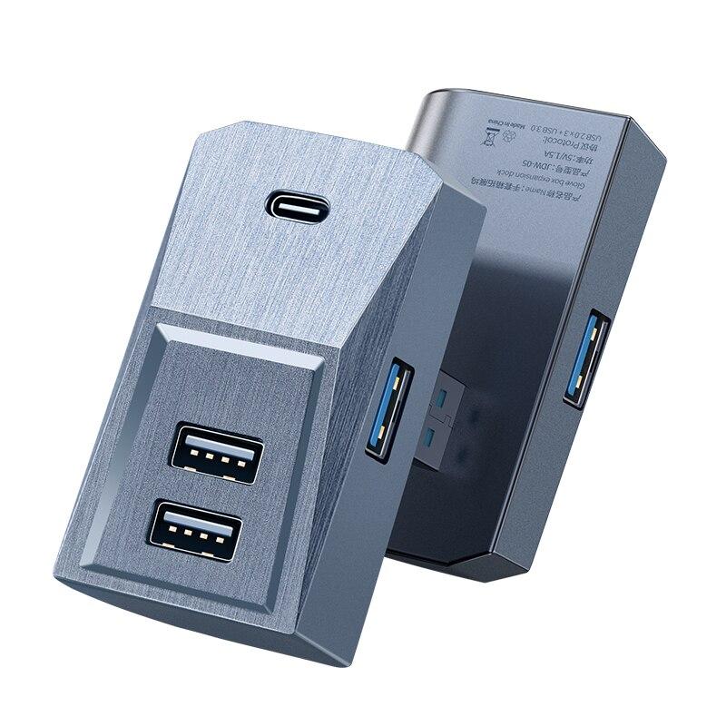 USB-концентратор в бардачок для Tesla Model 3 Model Y highland juniper Разветвитель цифрового дисплея Док-станция Передача данных