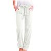 Women's Casual Straight Leg Pants Solid Color Casual Long Pants With Pockets