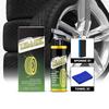 120ml Car Wheel & Tire Cleaner Spray Tire Rim Stain Removal Rust Remover For Protection Long-Lasting Shine Spray With Spomge