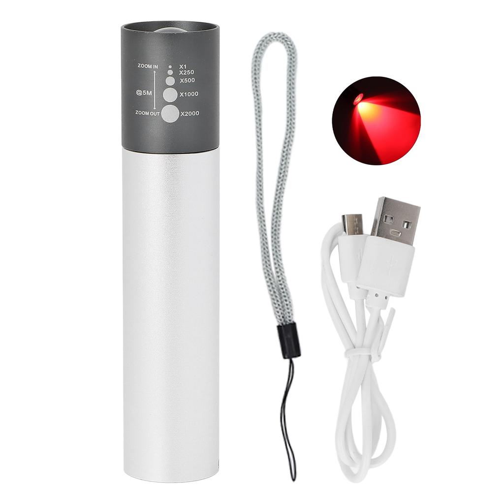 Portable Red Lamp Torch Easy To Operate Red Lamp Device Machine