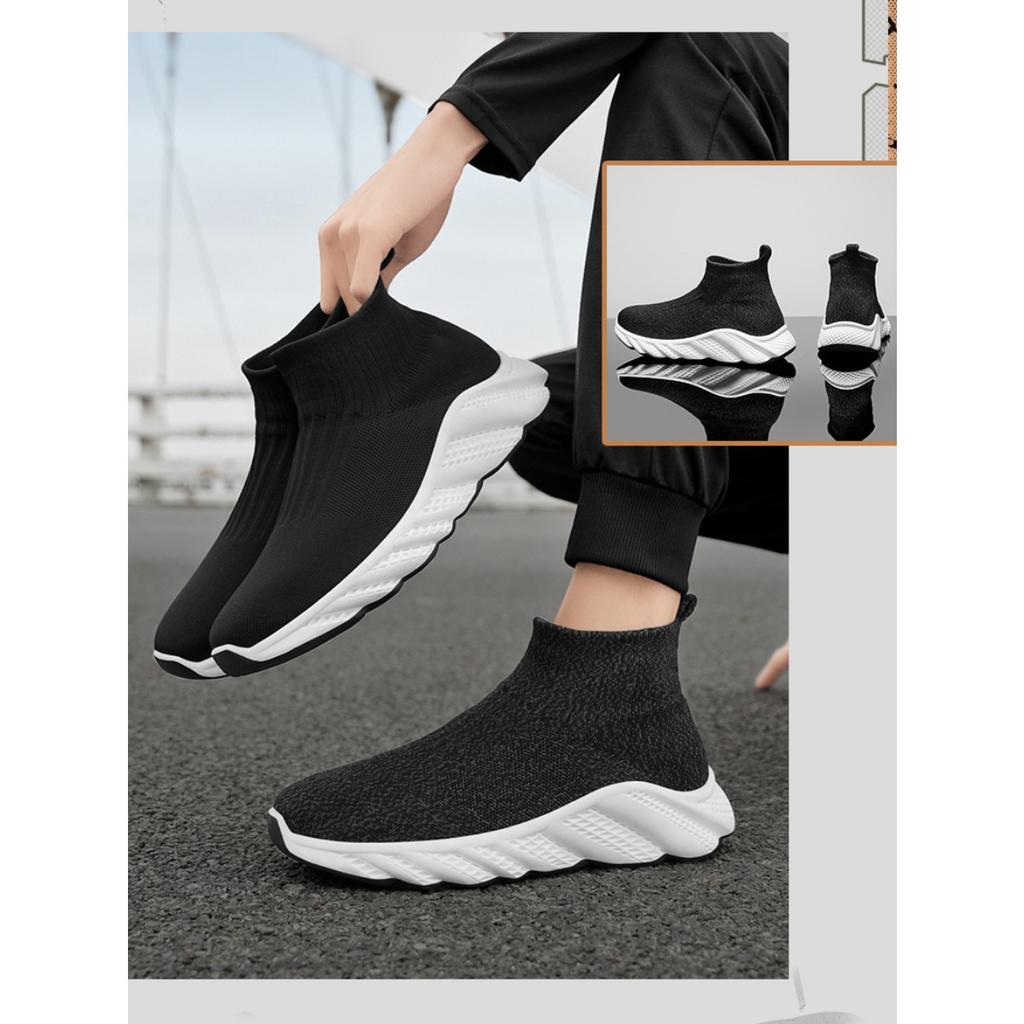 Обувь больших размеров для мужчин, модная повседневная обувь для мальчиков, спортивная обувь для носков, мужская обувь для бега