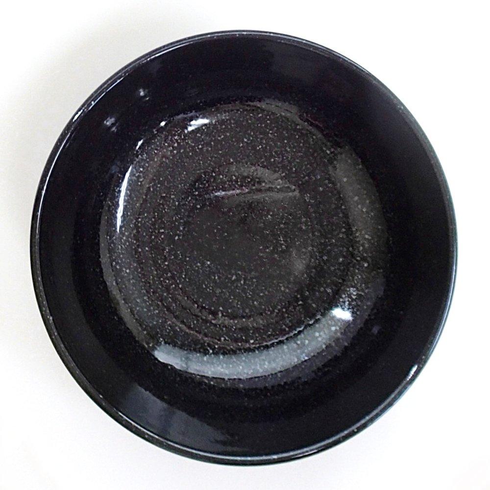 Extra-large Ramen Bowl, 25cm, 8.0cm, Tama-taka-don, Black, New Chinese Style, Minoyaki